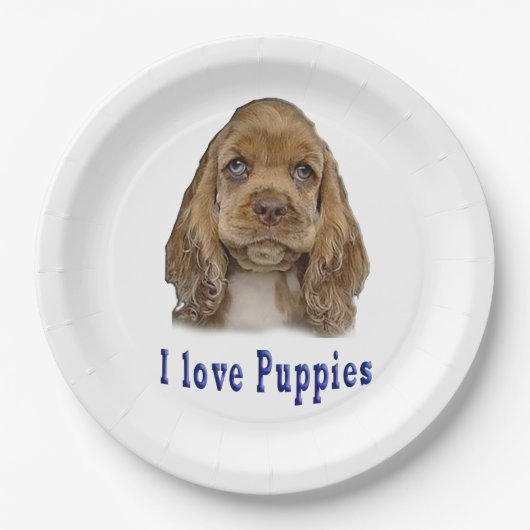 Puppy Dog Papieren Bordje (Voorkant)