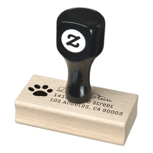 Puppy Dog Paw Pet Rubberstempel (Stempel)