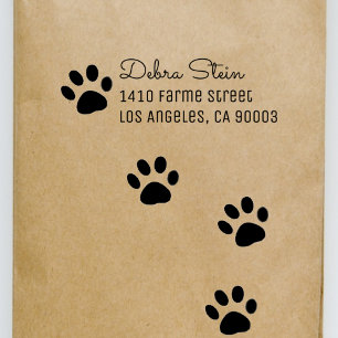 Puppy Dog Paw Pet Rubberstempel