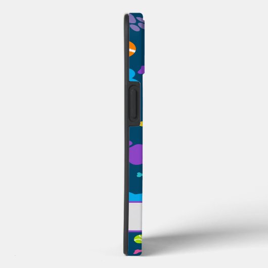 Puppy Dog Paw Print Patroon Case-Mate iPhone Case (Achterkant / Rechts)