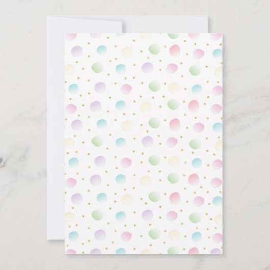 Puppy Dog Paw-ty Dier Verjaardag Kaart (Achterkant)