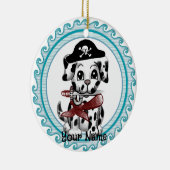 Puppy Dog Pirate Keramisch Ornament (Rechts)