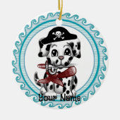 Puppy Dog Pirate Keramisch Ornament (Voorkant)