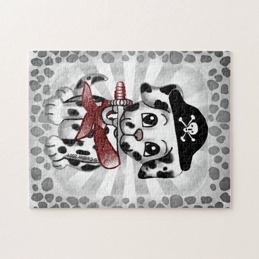 Puppy Dog Pirate puzzel Legpuzzel (Horizontaal)