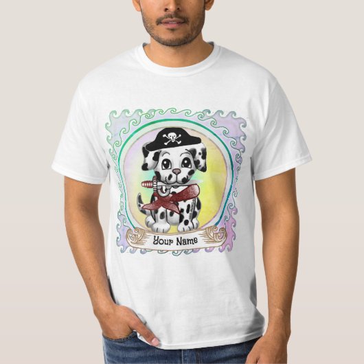 Puppy Dog Pirate T-shirt (Voorkant)