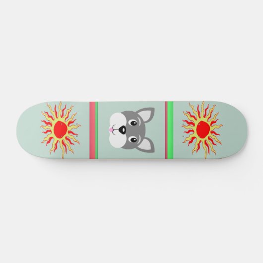 Puppy Dog Skateboard (Horizontaal)