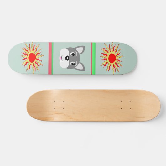 Puppy Dog Skateboard (Horizontaal)