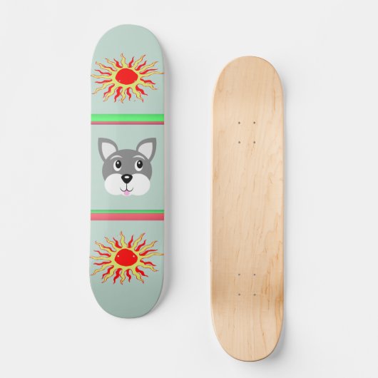 Puppy Dog Skateboard (Voorkant)