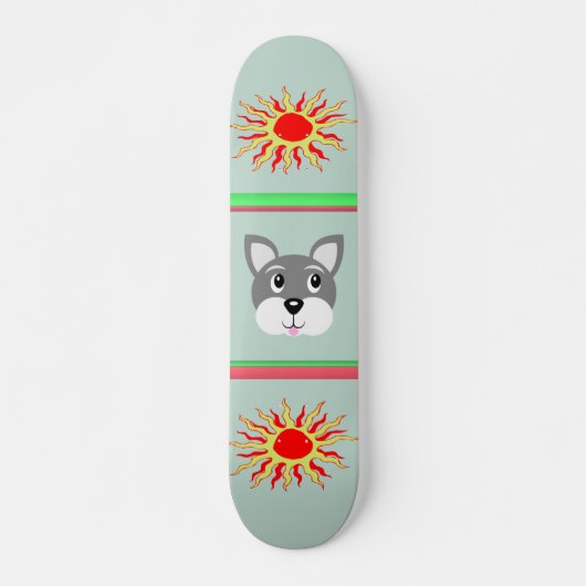 Puppy Dog Skateboard (Voorkant)