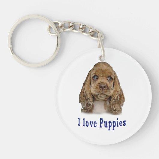 Puppy Dog Sleutelhanger (Voorkant)