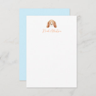 Puppy Dog Stationery Note Kaarten voor Kinderen