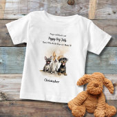 Puppy Dog Tails Rhyme Baby Boy Gepersonaliseerd