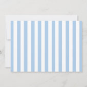 Puppy Dog Theme Birthday Party Blue Photo Kaart (Achterkant)