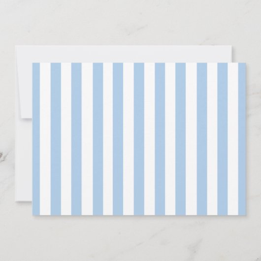 Puppy Dog Theme Birthday Party Blue Photo Kaart (Achterkant)