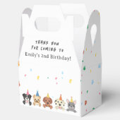 Puppy Dog Verjaardag Dank u Bedankdoosjes (Geopend)