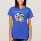 Puppy Dog  Verjaardag T-shirt (Voorkant)