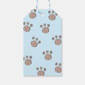Puppy Dog Verjaardagsfeestje Favor Cadeau Labels Cadeaulabel (Achterkant)