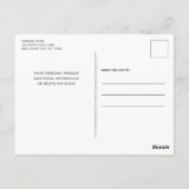 Puppy Dog Verjaardagsfeestje Schattige Huisdier Fo Briefkaart (Achterkant)