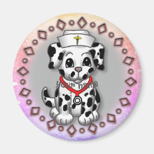 Puppy Dog Verpleegster Magneet