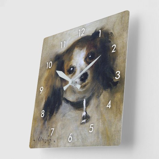 Puppy Dog Vierkante Klok (Hoek)