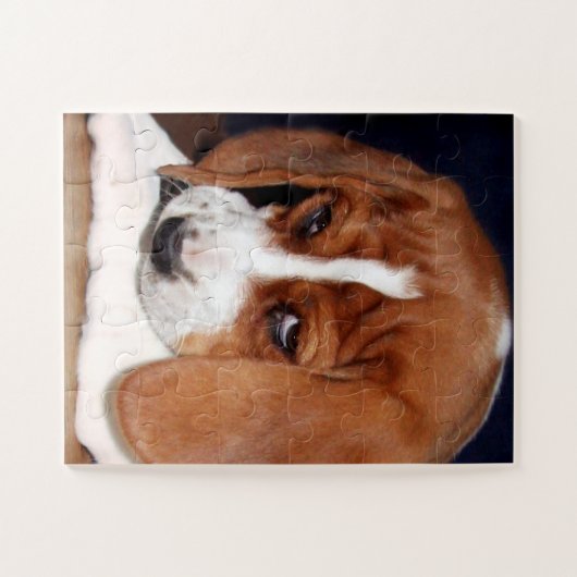 Puppy Dog voor kinderen Legpuzzel (Horizontaal)