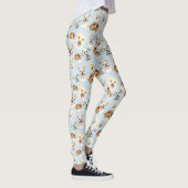 Puppy Dog Waterverf Patroon Leggings (Rechts)