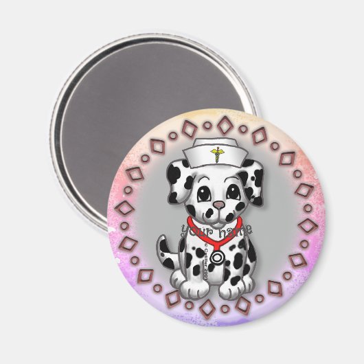 Puppy Dog Zurse Magneet (Voorkant / Achterkant)