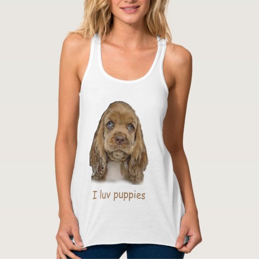 Puppy Dogs Tanktop (Voorkant)