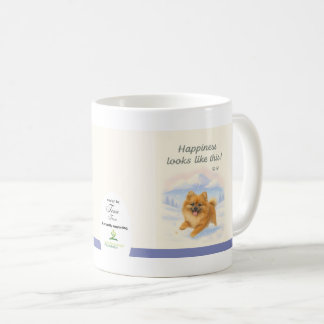 Puppy Dreams Happiness Mug by Tina Tran  Koffiemok