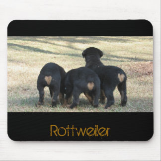 Puppy drie keer muismat