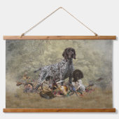 Puppy Duitse Shorthaired Pointers (SAP) Hangend Wandkleed (Voorkant)