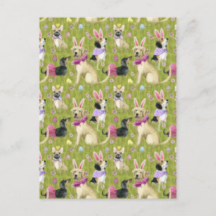 Puppy Easter Collectie Briefkaart