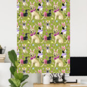 Puppy Easter Collectie Poster (Thuiskantoor)