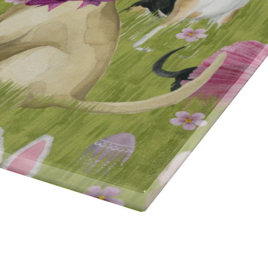 Puppy Easter Collectie Snijplank (Hoek)