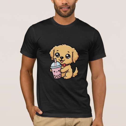 Puppy en Boba T-shirt (Voorkant)