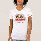 Puppy en Bone T-Shirt (Voorkant)