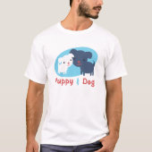 Puppy en hond t-shirt (Voorkant)