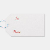 Puppy en Kitten Gift Label Cadeaulabel (Achterkant Horizontaal)