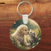 Puppy en Kitten Sleutelhanger (Voorkant)