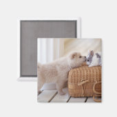 Puppy en konijn magneet (Voorkant / Achterkant)