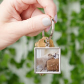 Puppy en konijn sleutelhanger (Hand)