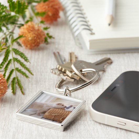 Puppy en konijn sleutelhanger (Zijkant)