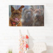 Puppy en vrienden spandoek (Insitu)