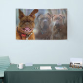 Puppy en vrienden spandoek (Beurs)