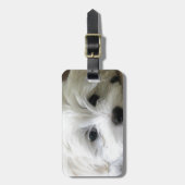 Puppy Eyes Bagagelabel (Voorkant verticaal)