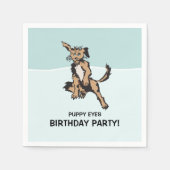 Puppy Eyes Birthday Party! Servet (Voorkant)