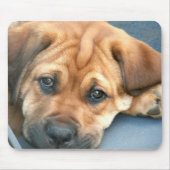 Puppy Eyes Mousepad Muismat (Voorkant)