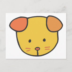 Puppy Face Briefkaart