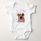 Puppy Fee Boop™ Baby uit één stuk - Funny Dog Nose Romper (Voorkant)