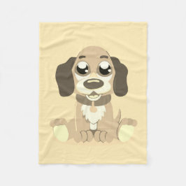 Puppy Fleece Baby Blanket